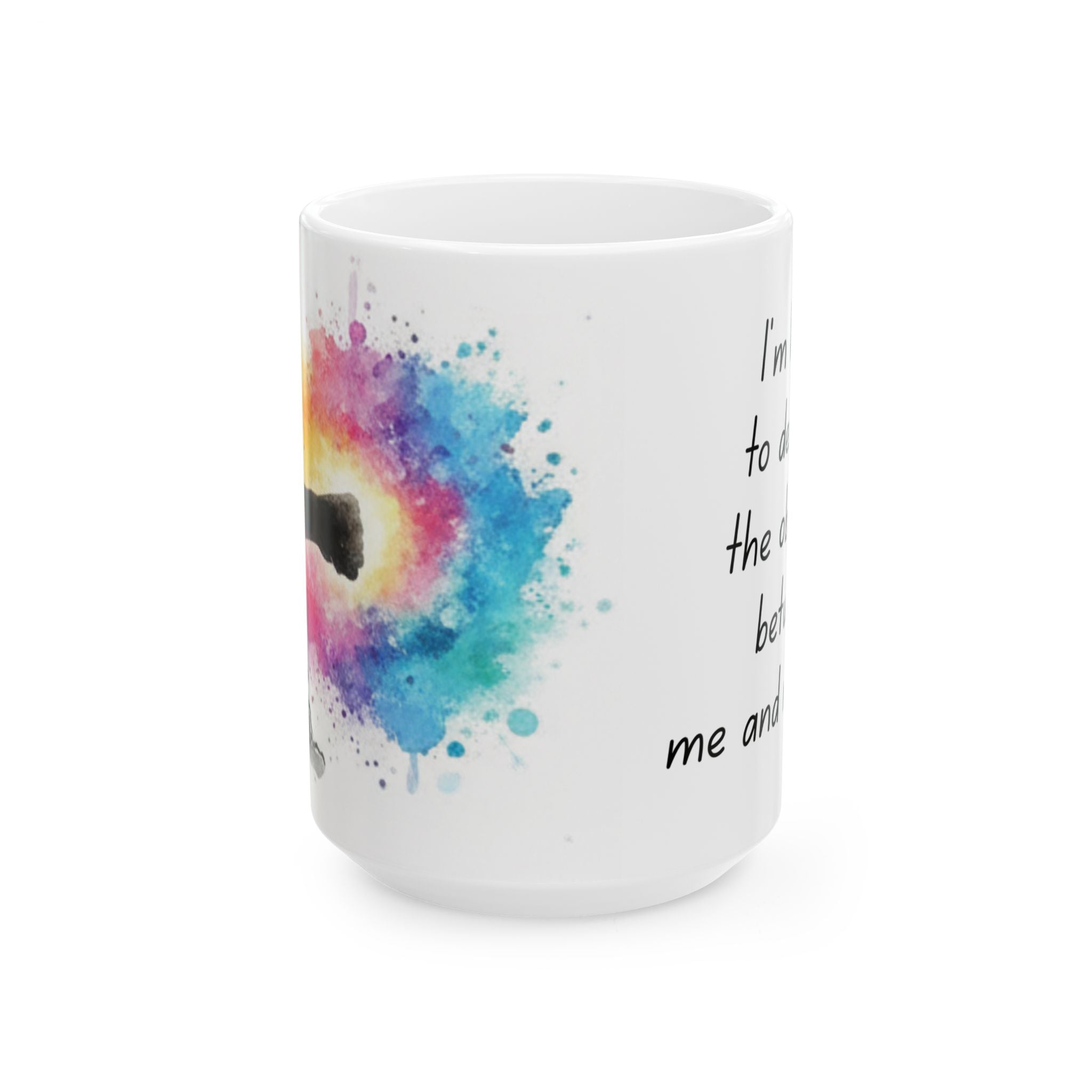 Inspirational text Ceramic Coffee Mug (11oz & 15oz)