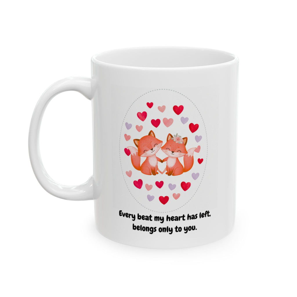 Cool Little Foxes Ceramic Coffee Mug (11oz & 15oz)