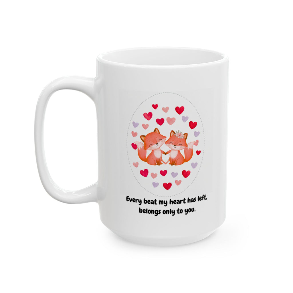 Cool Little Foxes Ceramic Coffee Mug (11oz & 15oz)