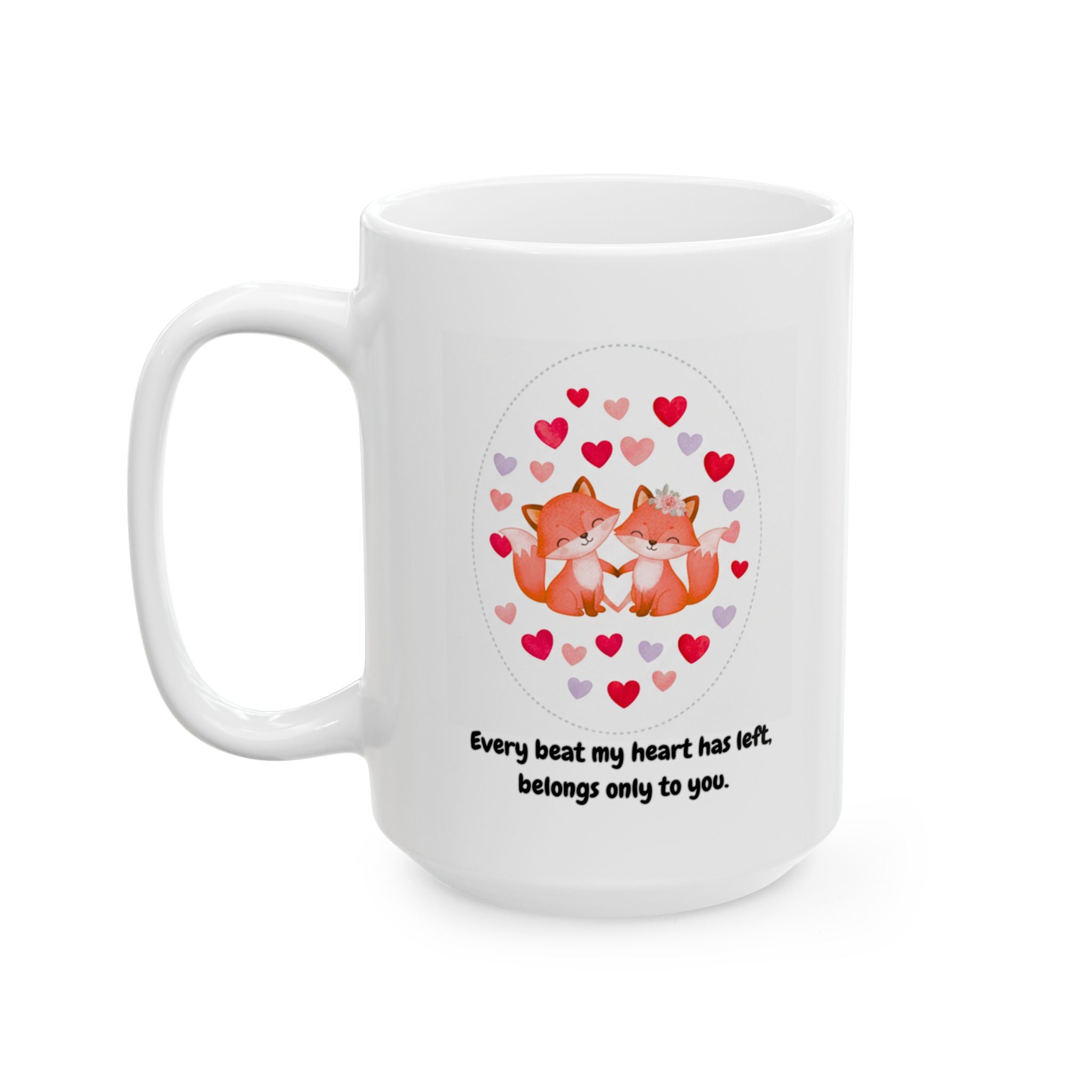 Cool Little Foxes Ceramic Coffee Mug (11oz & 15oz)