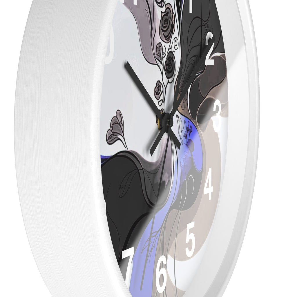 Abstract and Modern Multicolor Wall Clock