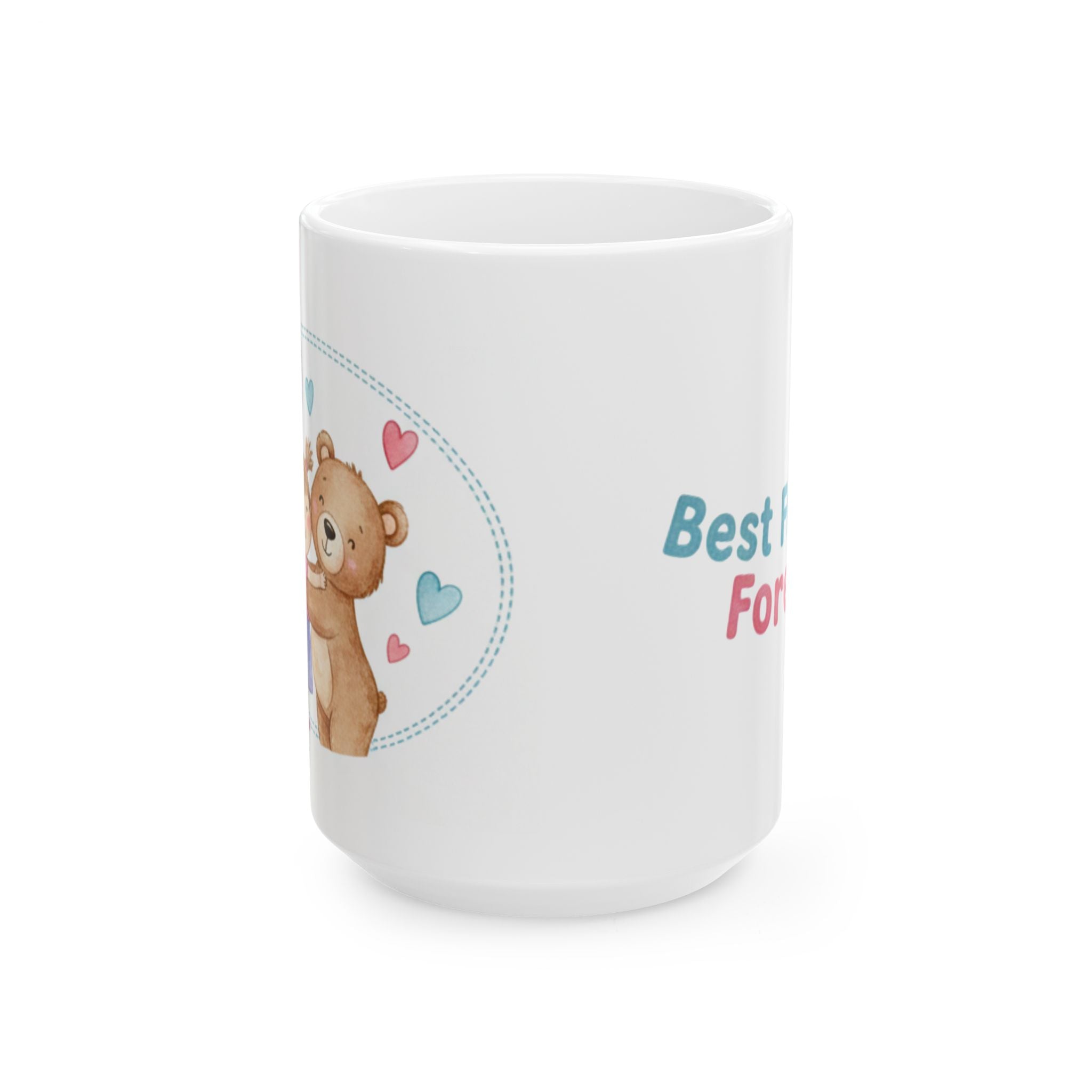 Cute Friendship Ceramic Coffee Mug (11oz/15oz)