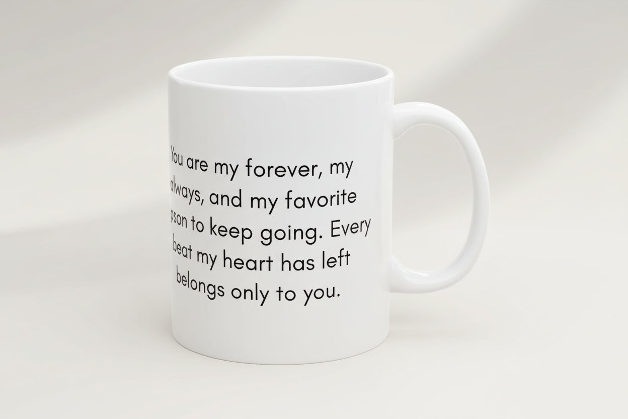 Friendly Ceramic Coffee Mug (11oz, 15oz)