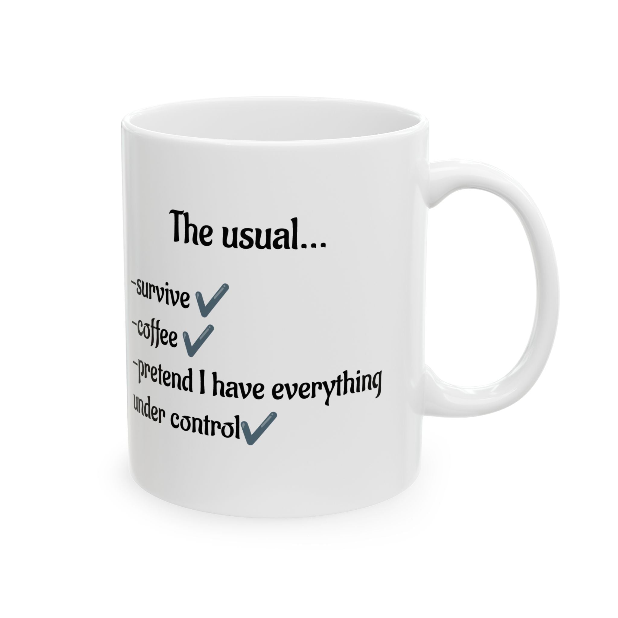 Funny and Sarcastic Sloths Ceramic Coffee Mug (11oz/15oz)