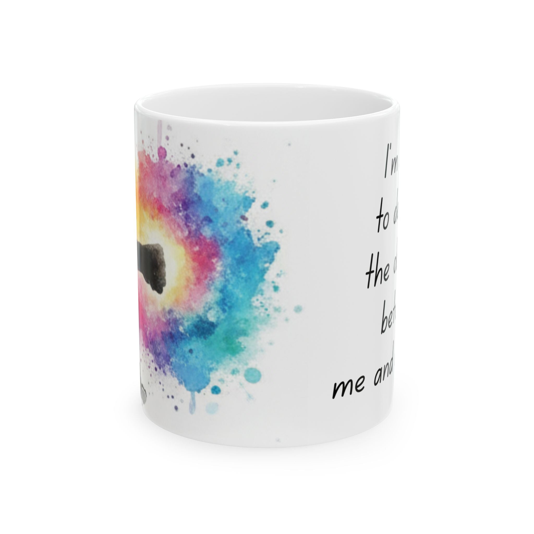 Inspirational text Ceramic Coffee Mug (11oz & 15oz)