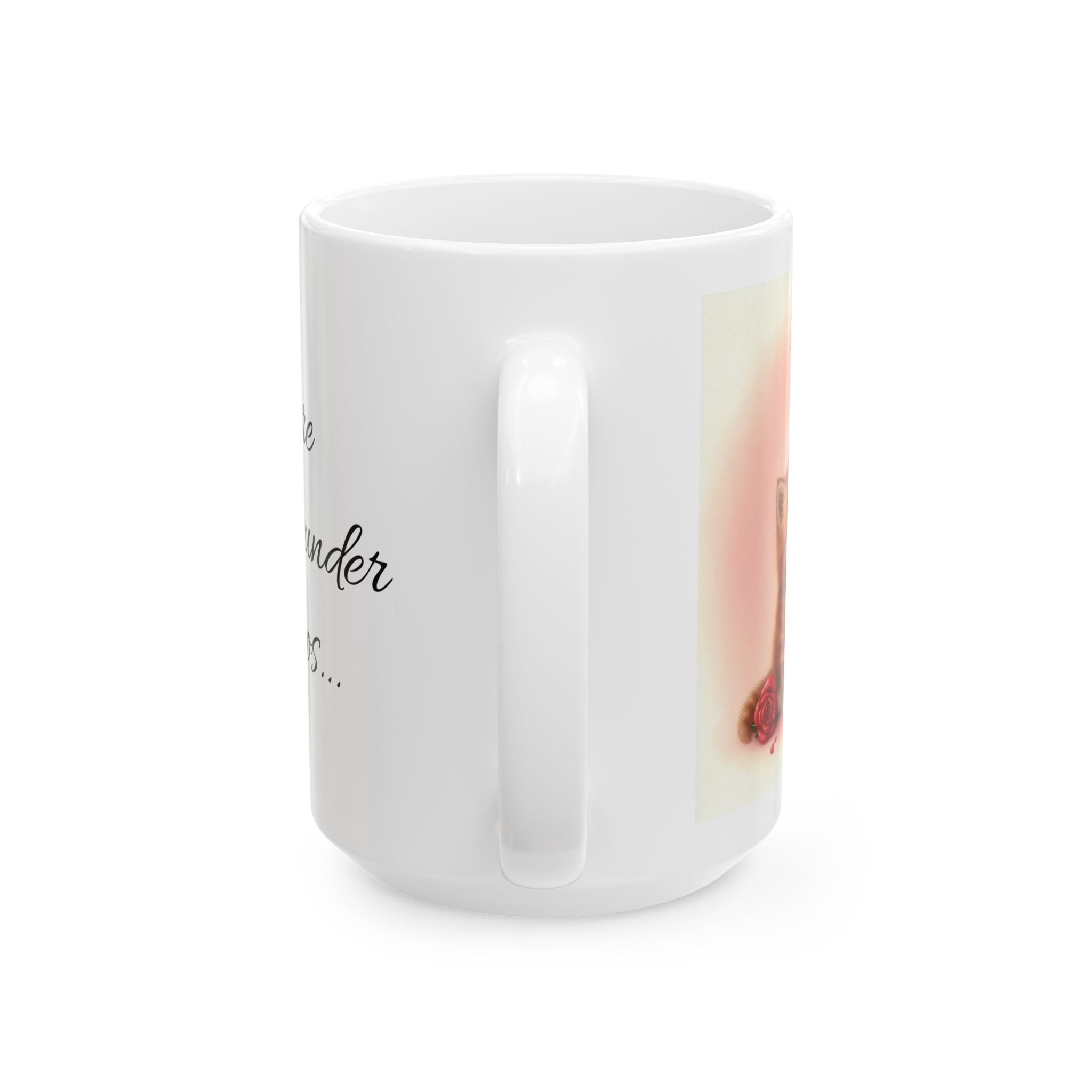 Friendly Kitten Ceramic Coffee Mug 11oz/15oz