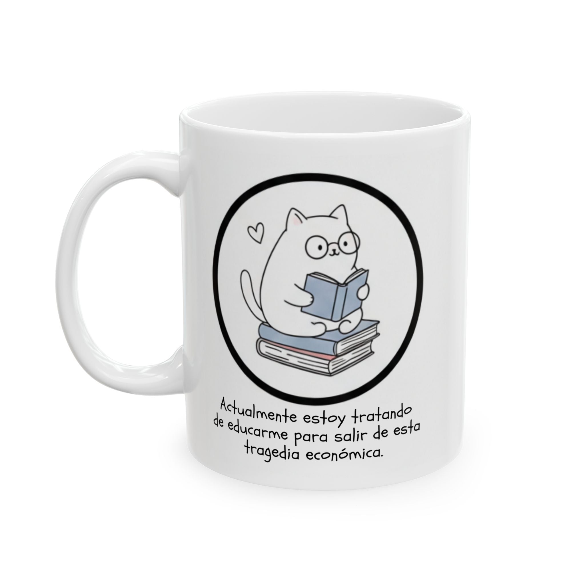 Inspirational Ceramic Coffee Mug in Spanish (11oz/15oz)