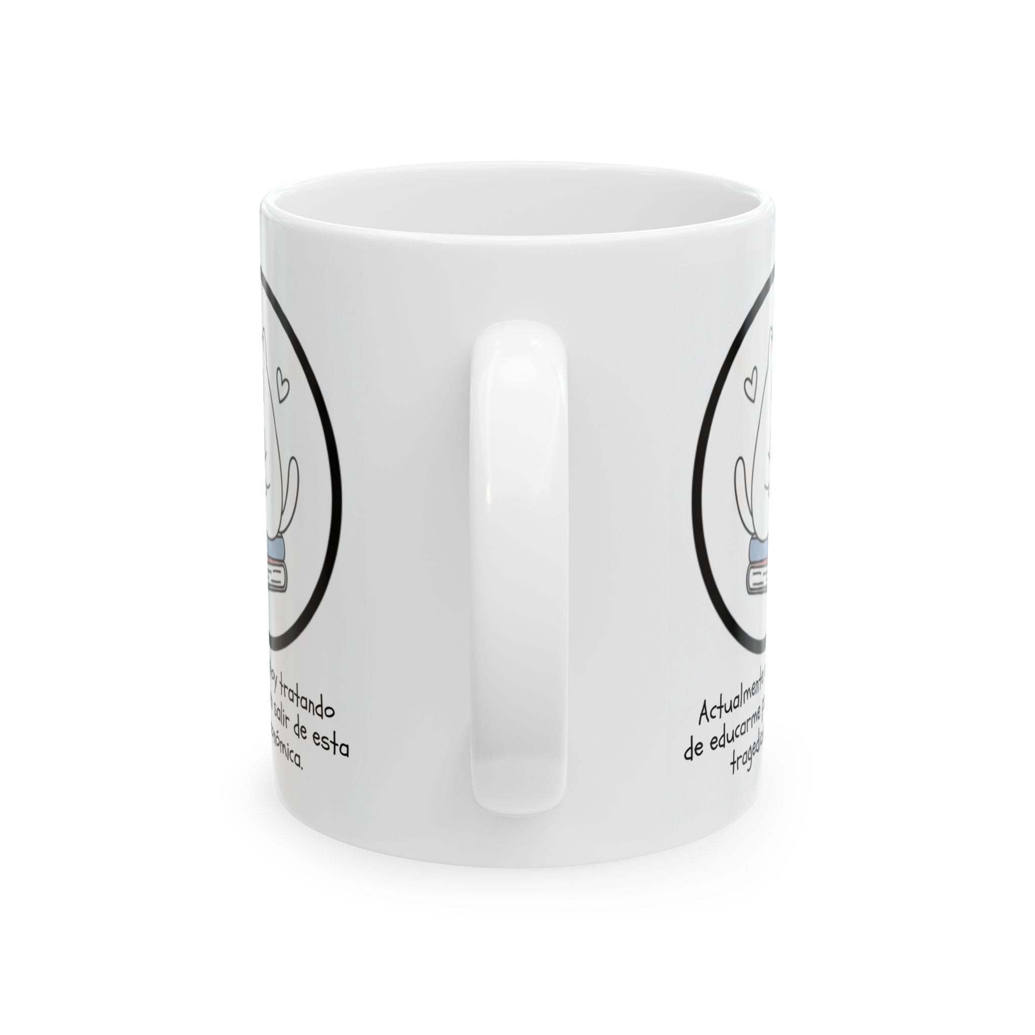 Inspirational Ceramic Coffee Mug in Spanish (11oz/15oz)