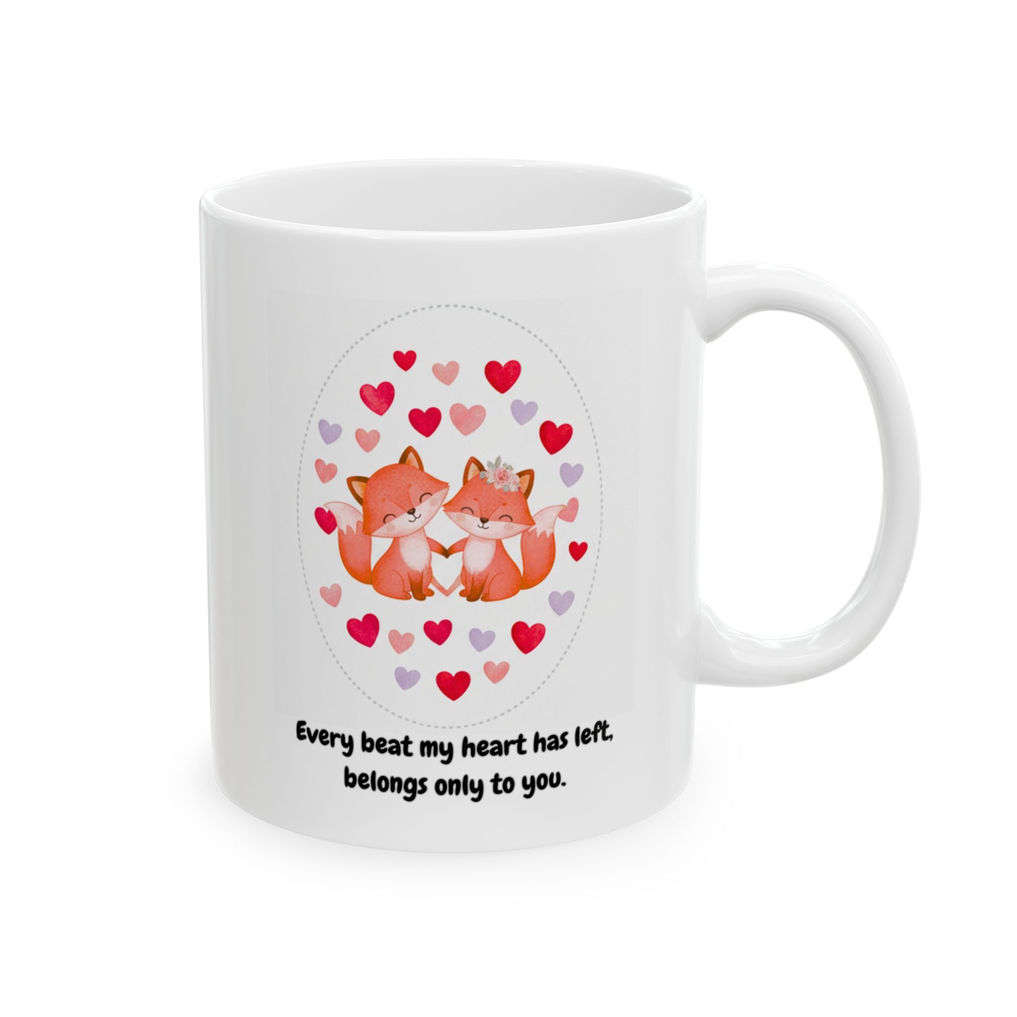 Cool Little Foxes Ceramic Coffee Mug (11oz & 15oz)