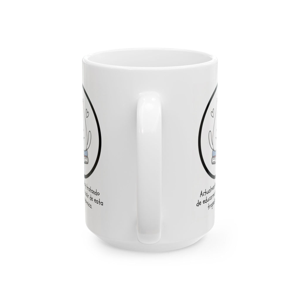Inspirational Ceramic Coffee Mug in Spanish (11oz/15oz)