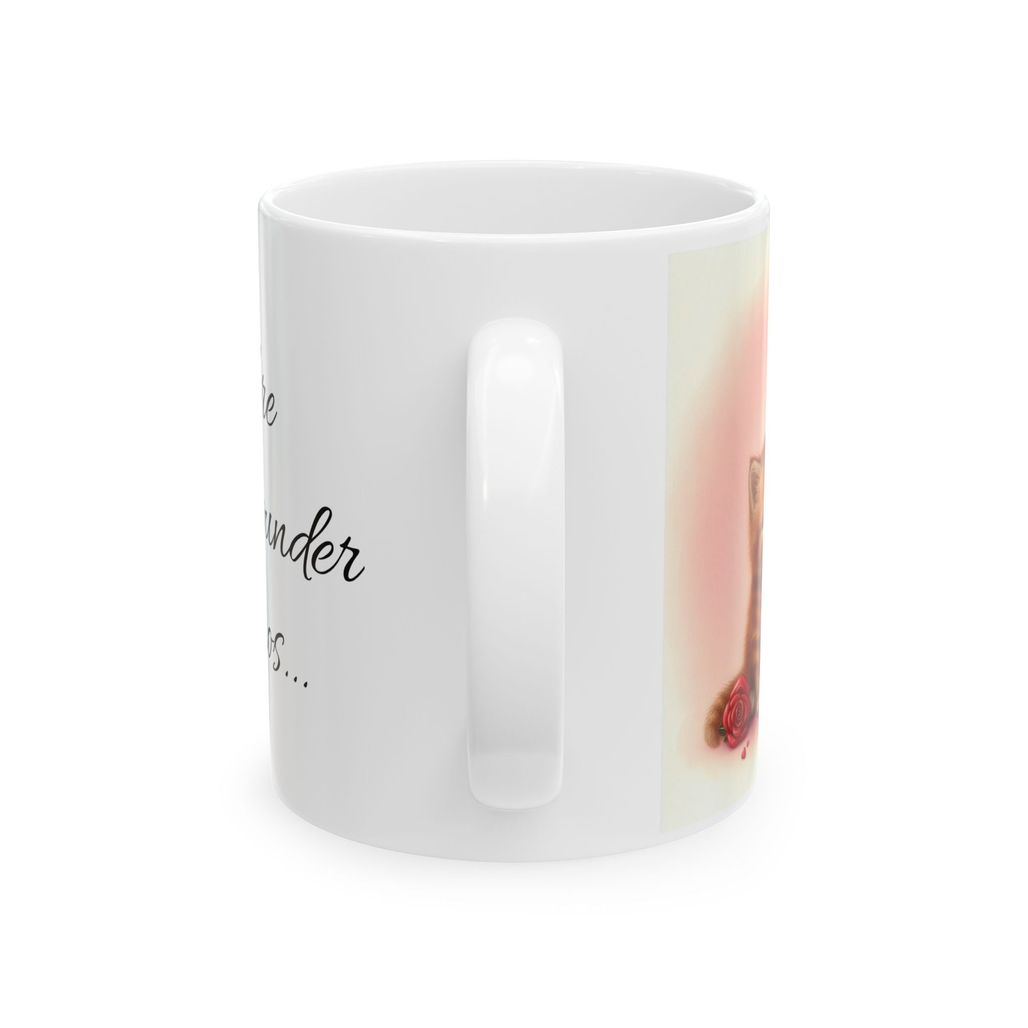 Friendly Kitten Ceramic Coffee Mug 11oz/15oz