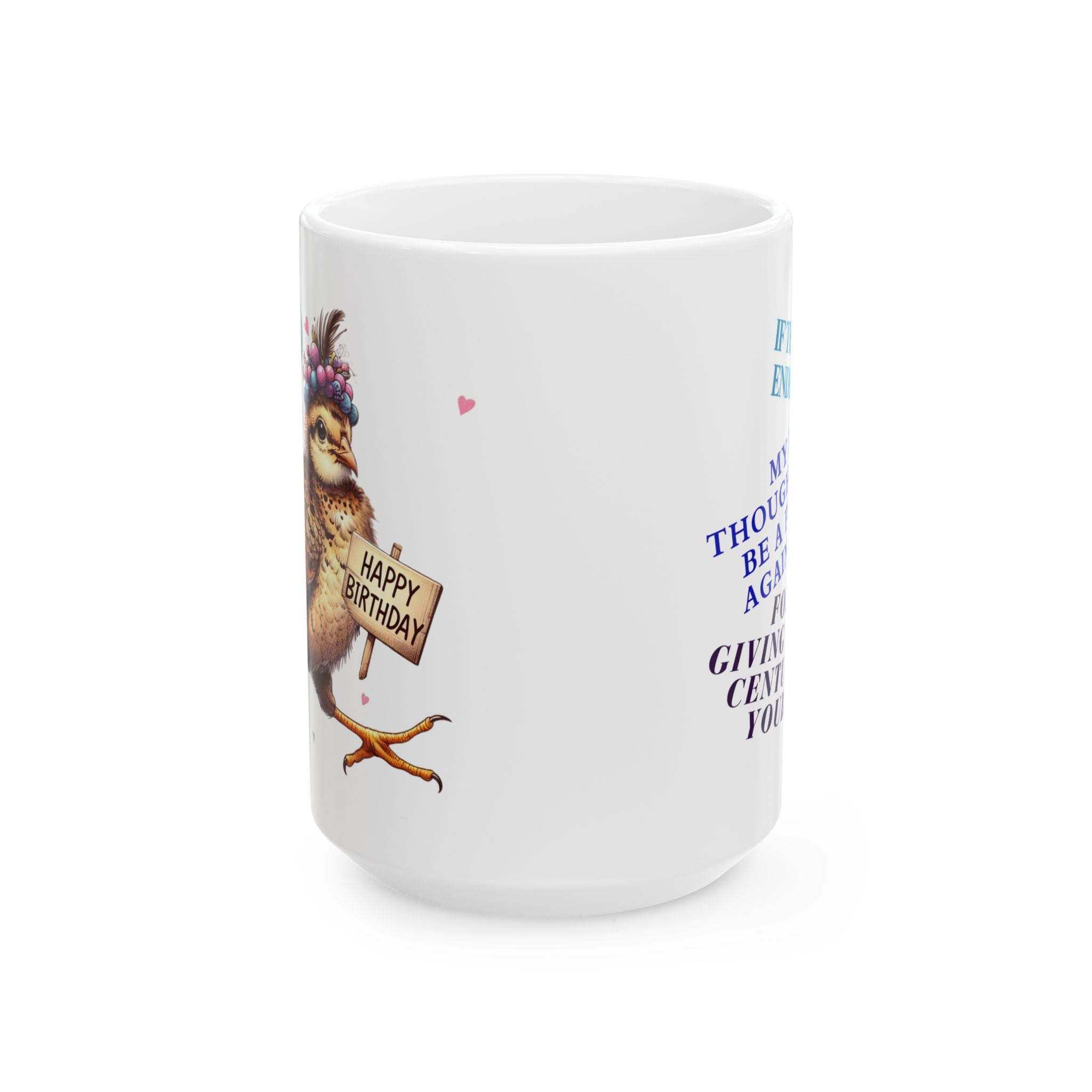 Birthday Ceramic Coffee Mug (11oz & 15oz)