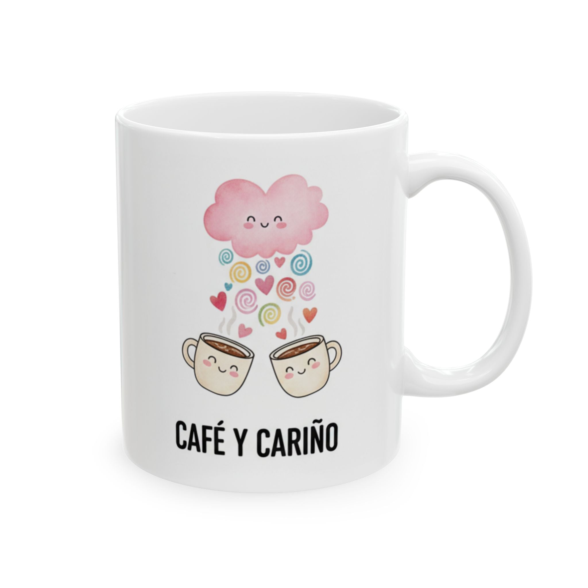 Romantic Ceramic Coffee Mug in Spanish (11oz & 15oz)