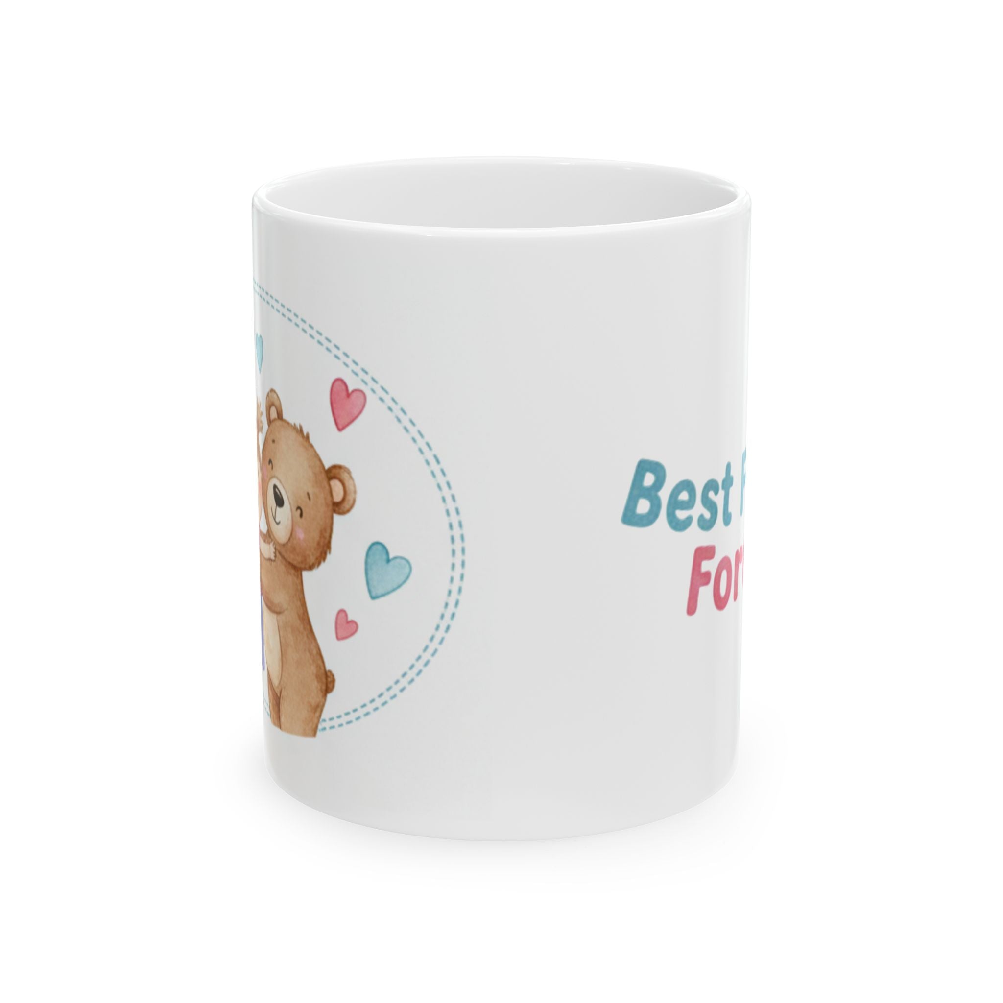 Cute Friendship Ceramic Coffee Mug (11oz/15oz)