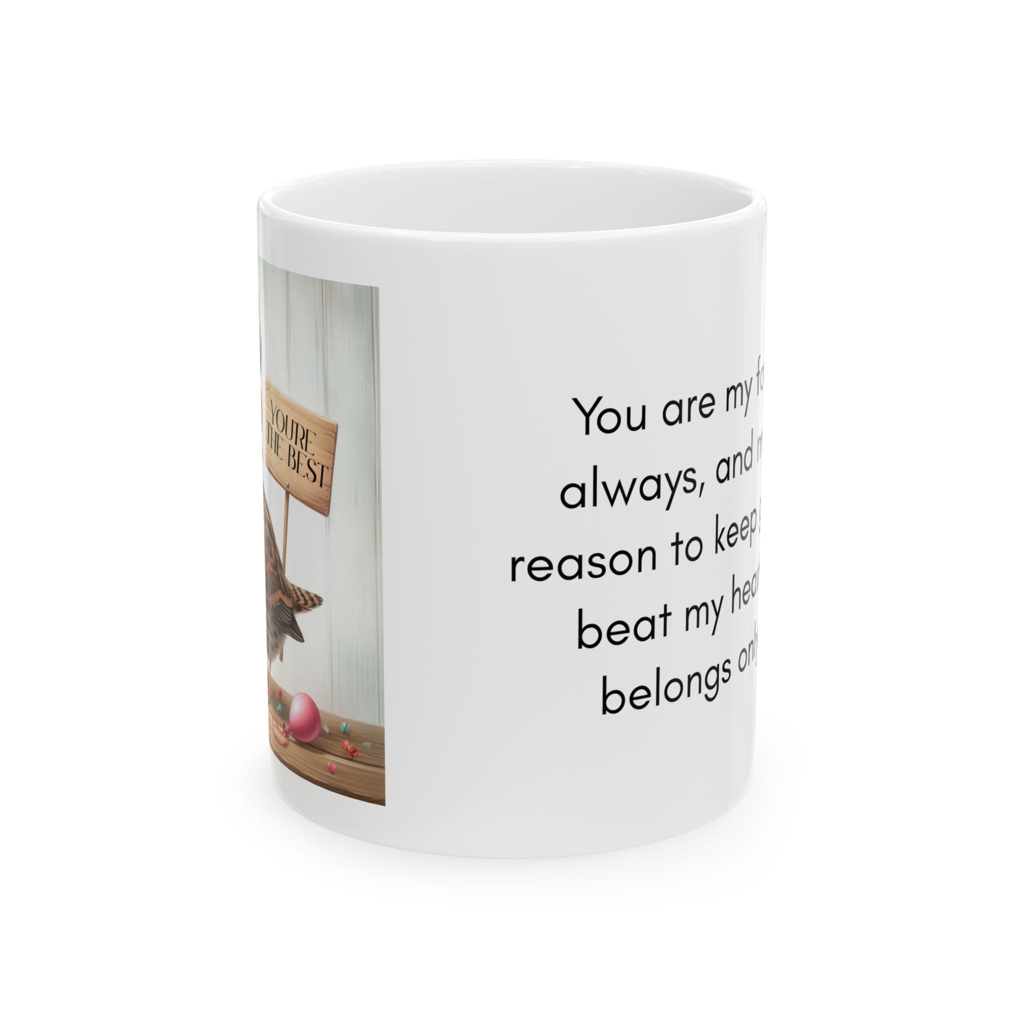 Friendly Ceramic Coffee Mug (11oz, 15oz)