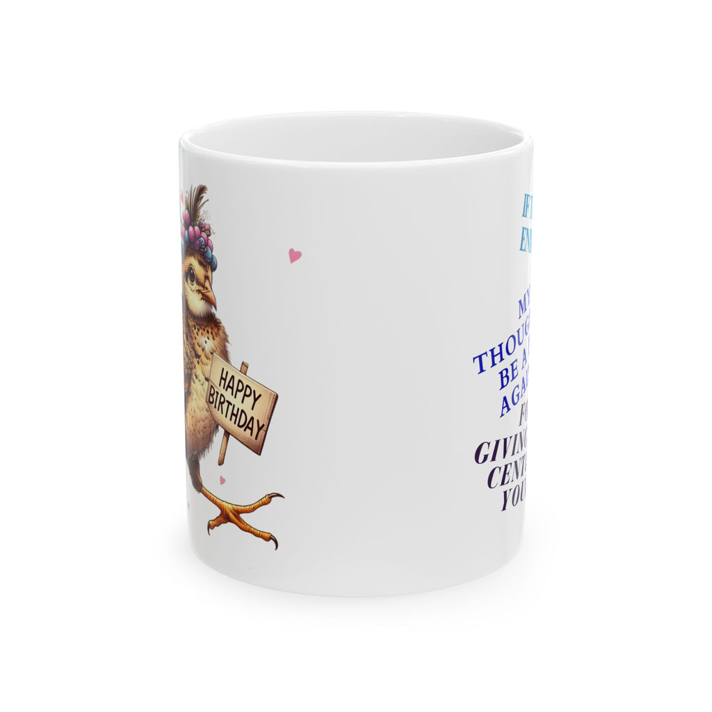 Birthday Ceramic Coffee Mug (11oz & 15oz)