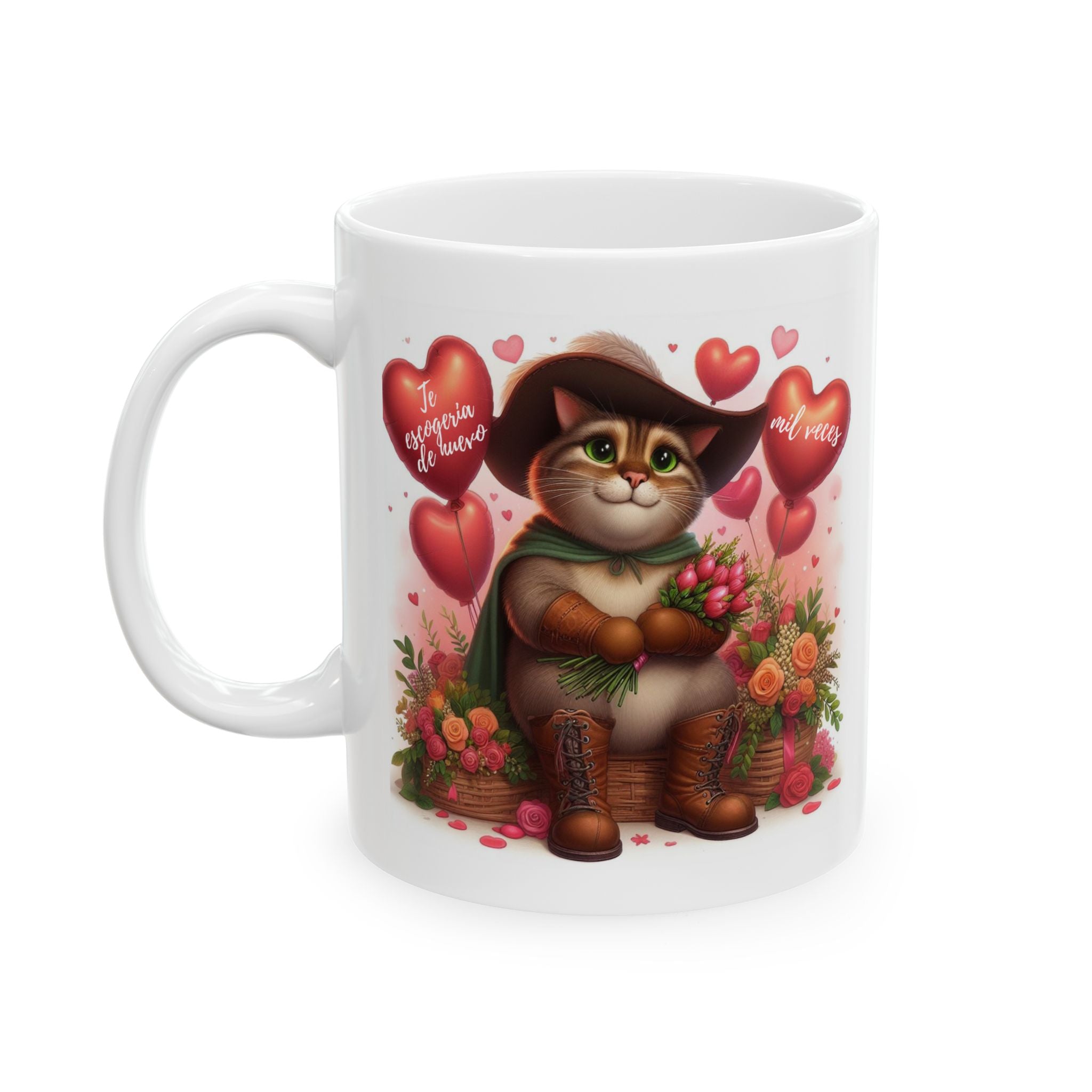 Romantic Spanish Ceramic Mug (11oz/15oz)