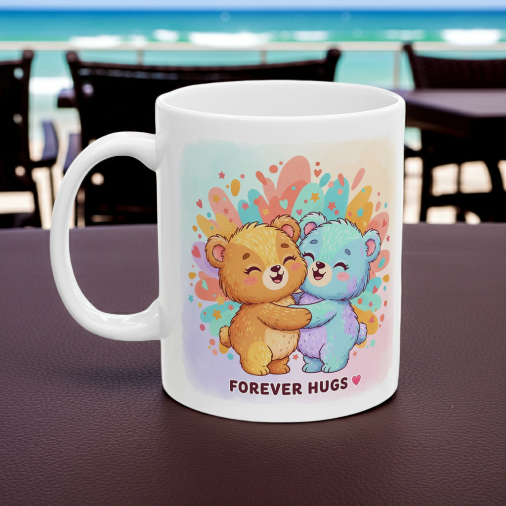 Cute Bears Ceramic Coffee Mug(11oz & 15oz)